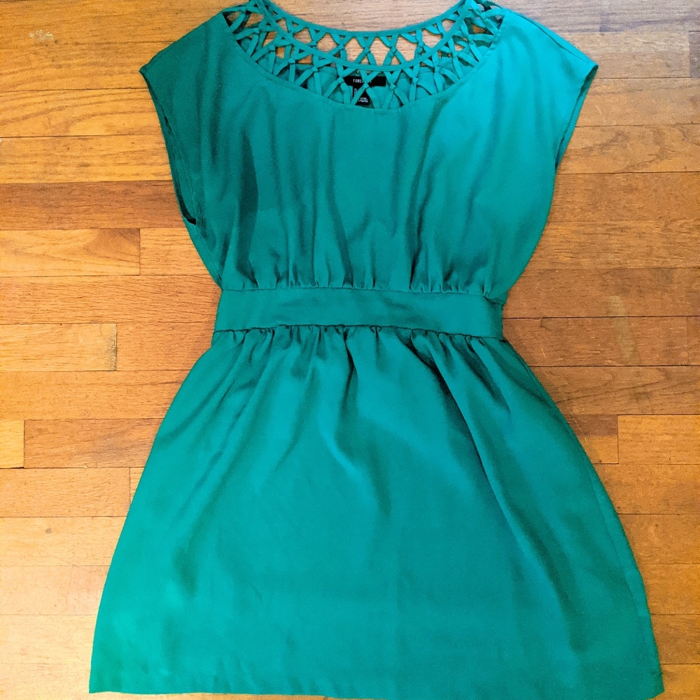Forever 21 Cut-Out Neck Dress